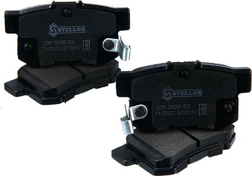 Stellox 1596 000B-SX - Set placute frana,frana disc aaoparts.ro