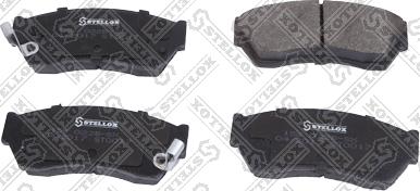 Stellox 158 022B-SX - Set placute frana,frana disc aaoparts.ro