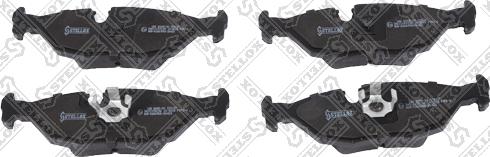 Stellox 166 000B-SX - Set placute frana,frana disc aaoparts.ro