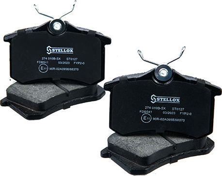 Stellox 1621 000B-SX - Set placute frana,frana disc aaoparts.ro