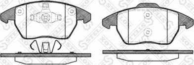 Stellox 1041 010-SX - Set placute frana,frana disc aaoparts.ro