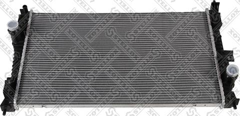 Stellox 10-27003-SX - Radiator, racire motor aaoparts.ro