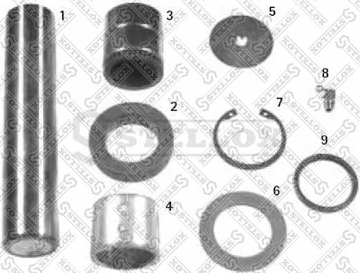 Stellox 84-16051-SX - Set reparatie, pivot aaoparts.ro