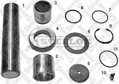 Stellox 84-16062-SX - Set reparatie, pivot aaoparts.ro