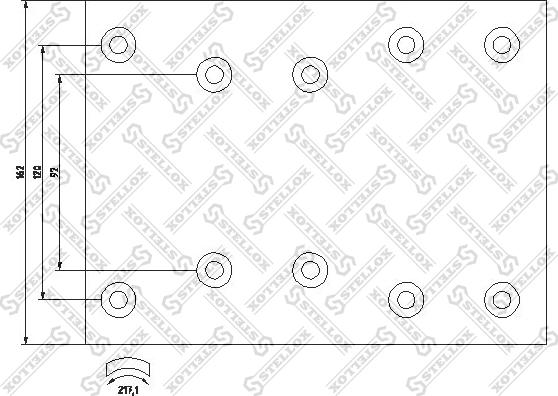 Stellox 85-01039-SX - Set garnituri de frictiune, frana tambur aaoparts.ro