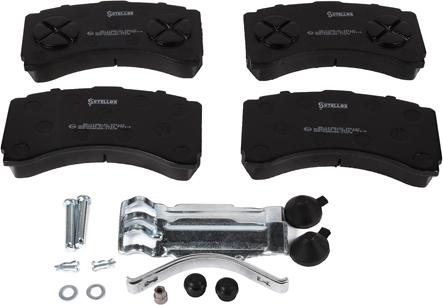 Stellox 85-11458-SX - Set placute frana,frana disc aaoparts.ro