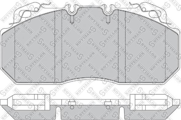 Stellox 85-11417-SX - Set placute frana,frana disc aaoparts.ro