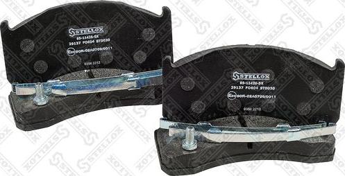 Stellox 85-11426-SX - Set placute frana,frana disc aaoparts.ro