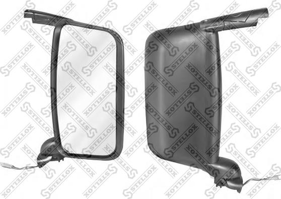 Stellox 87-29075-SX - Oglinda exterioara, cabina aaoparts.ro