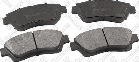 Stellox 381 000B-SX - Set placute frana,frana disc aaoparts.ro
