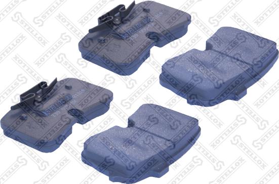 Stellox 339 000-SX - Set placute frana,frana disc aaoparts.ro