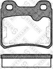 Stellox 293 010-SX - Set placute frana,frana disc aaoparts.ro