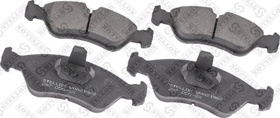 Stellox 297 050-SX - Set placute frana,frana disc aaoparts.ro