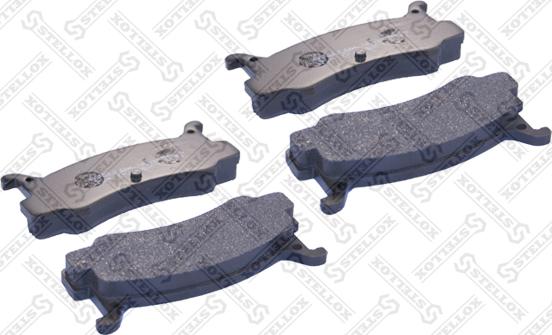 Stellox 224 000-SX - Set placute frana,frana disc aaoparts.ro