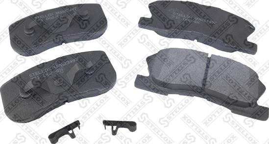 Stellox 731 002-SX - Set placute frana,frana disc aaoparts.ro