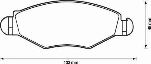 Stop 571954S - Set placute frana,frana disc aaoparts.ro