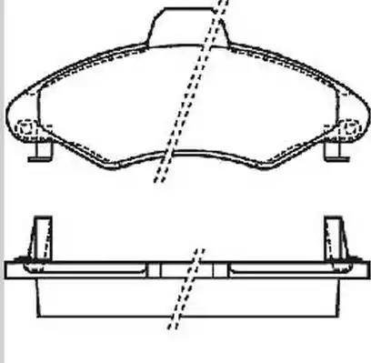 Stop 571964S - Set placute frana,frana disc aaoparts.ro