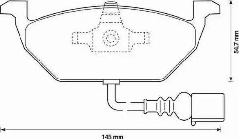 Stop 571971S - Set placute frana,frana disc aaoparts.ro