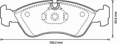 Stop 571391S - Set placute frana,frana disc aaoparts.ro
