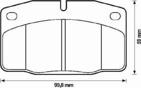 Stop 571276S - Set placute frana,frana disc aaoparts.ro
