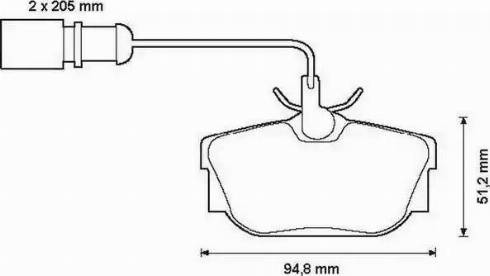 Stop 573049S - Set placute frana,frana disc aaoparts.ro