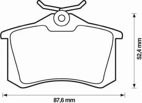 Stop 573032S - Set placute frana,frana disc aaoparts.ro