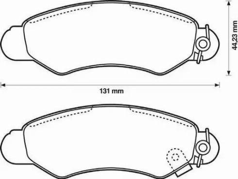 Stop 572418S - Set placute frana,frana disc aaoparts.ro