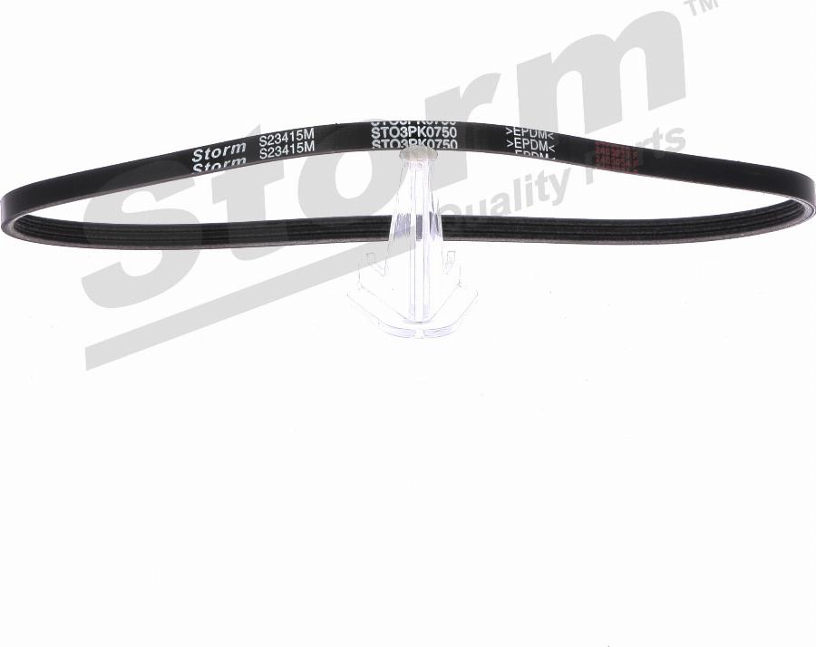 Storm STO3PK0750 - Curea transmisie cu caneluri aaoparts.ro