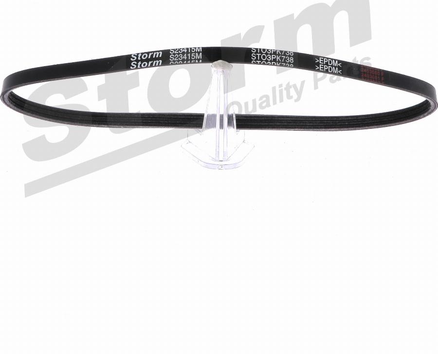 Storm STO3PK0738 - Curea transmisie cu caneluri aaoparts.ro
