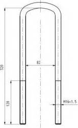 S-TR 50308 - Brida arc aaoparts.ro