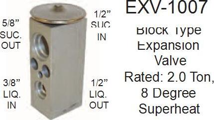 SUNAIR EXV1007 - Supapa expansiune, clima aaoparts.ro