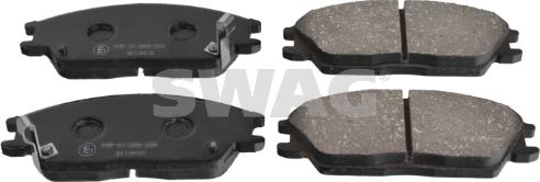Swag 90 91 6683 - Set placute frana,frana disc aaoparts.ro