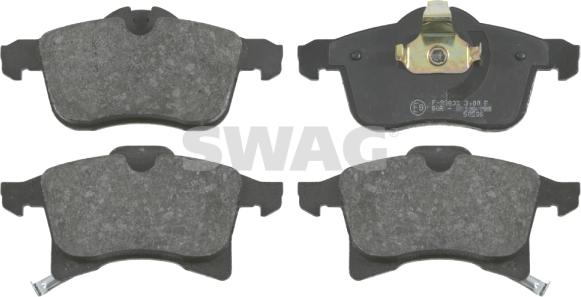 Swag 40 91 6491 - Set placute frana,frana disc aaoparts.ro