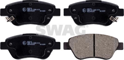 Swag 40 91 6627 - Set placute frana,frana disc aaoparts.ro