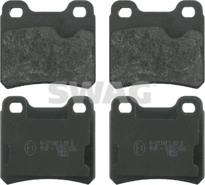 Swag 40 91 6135 - Set placute frana,frana disc aaoparts.ro