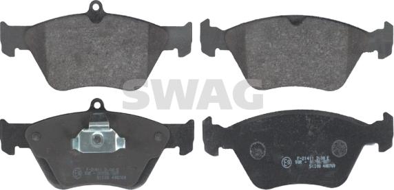 Swag 40 91 6234 - Set placute frana,frana disc aaoparts.ro