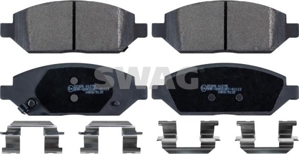 Swag 42 91 6974 - Set placute frana,frana disc aaoparts.ro
