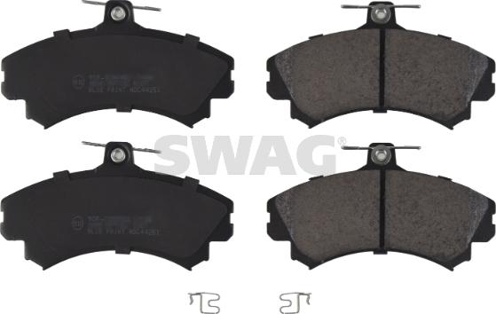 Swag 55 91 6213 - Set placute frana,frana disc aaoparts.ro