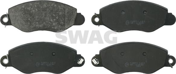 Swag 50 91 6424 - Set placute frana,frana disc aaoparts.ro