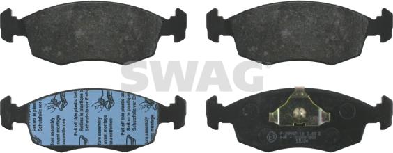 Swag 50 91 6021 - Set placute frana,frana disc aaoparts.ro