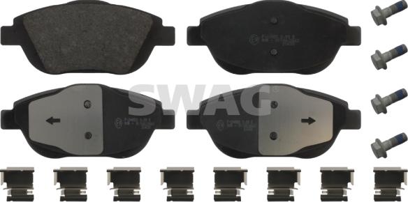 Swag 64 91 6875 - Set placute frana,frana disc aaoparts.ro
