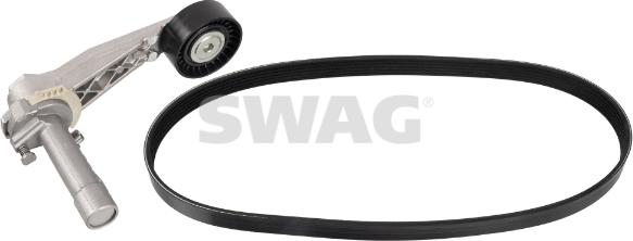 Swag 64 10 7424 - Set curea transmisie cu caneluri aaoparts.ro