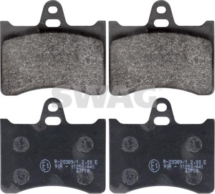 Swag 64 11 6036 - Set placute frana,frana disc aaoparts.ro