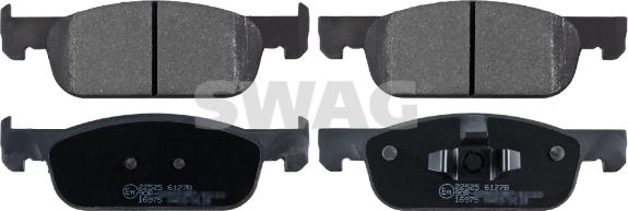 Swag 60 91 6975 - Set placute frana,frana disc aaoparts.ro