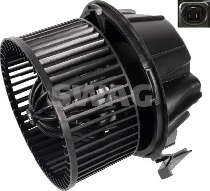 Swag 60 10 9327 - Ventilator, habitaclu aaoparts.ro