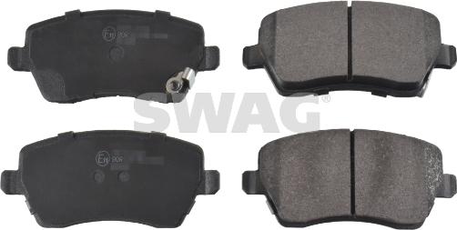 Swag 60 11 6199 - Set placute frana,frana disc aaoparts.ro