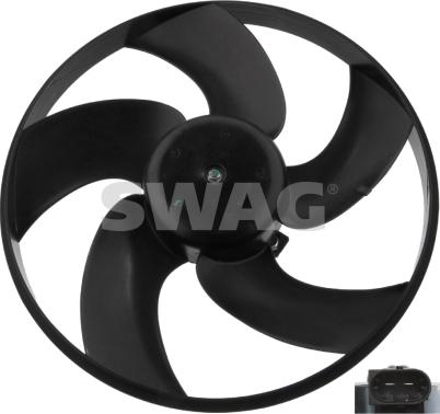 Swag 62 94 0638 - Ventilator, radiator aaoparts.ro