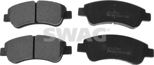 Swag 62 91 6432 - Set placute frana,frana disc aaoparts.ro