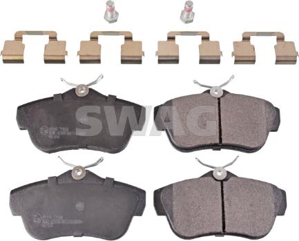 Swag 62 91 6891 - Set placute frana,frana disc aaoparts.ro