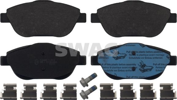 Swag 62 91 6888 - Set placute frana,frana disc aaoparts.ro